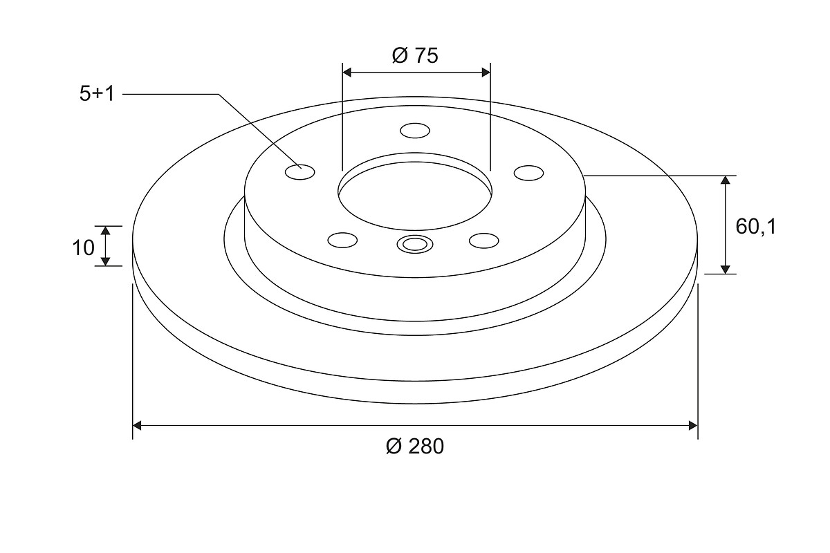 Disques de frein VALEO 672594